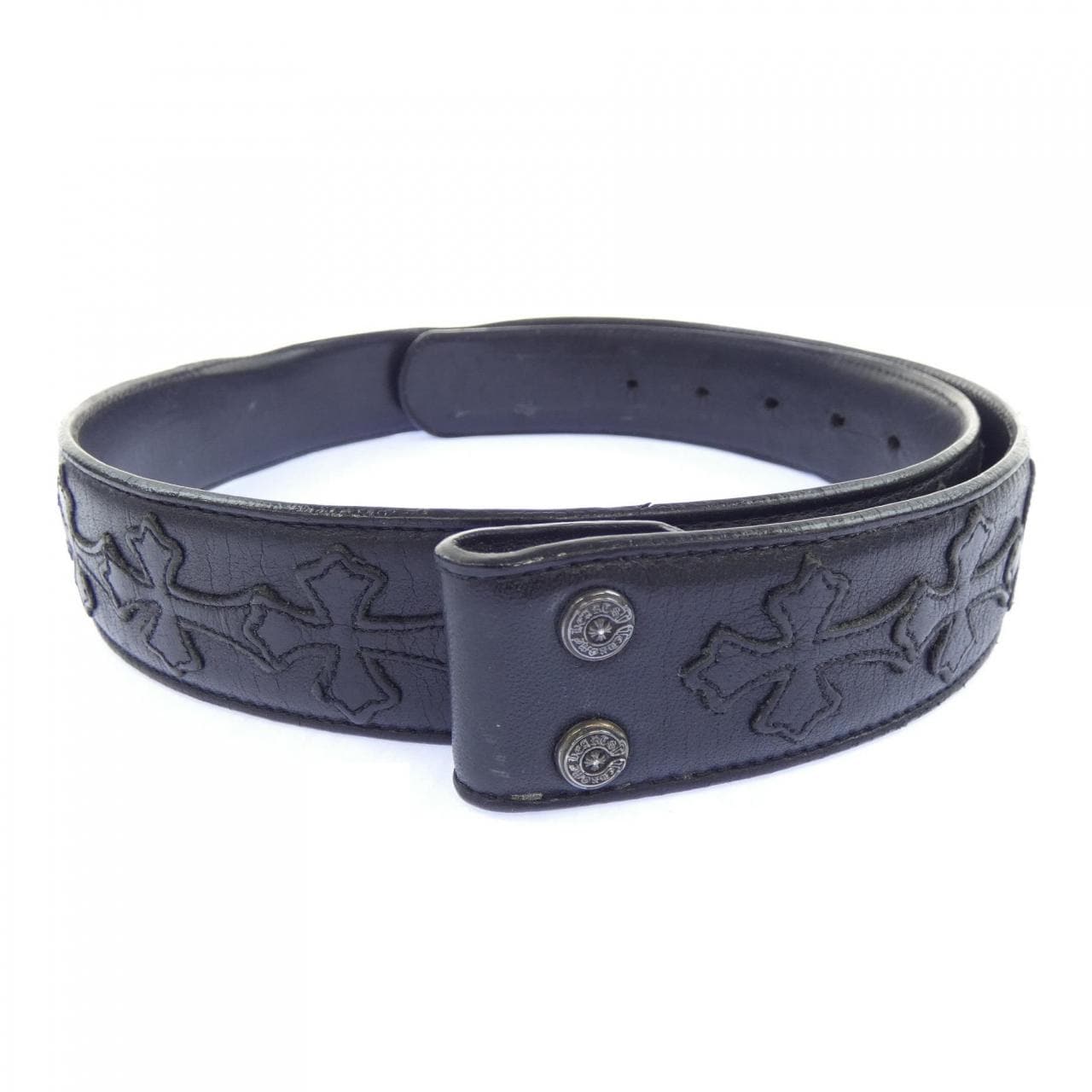 クロムハーツ CHROME HEARTS 1.5 STRAP CEMETERY CROSS 2241 304 8025 BELT