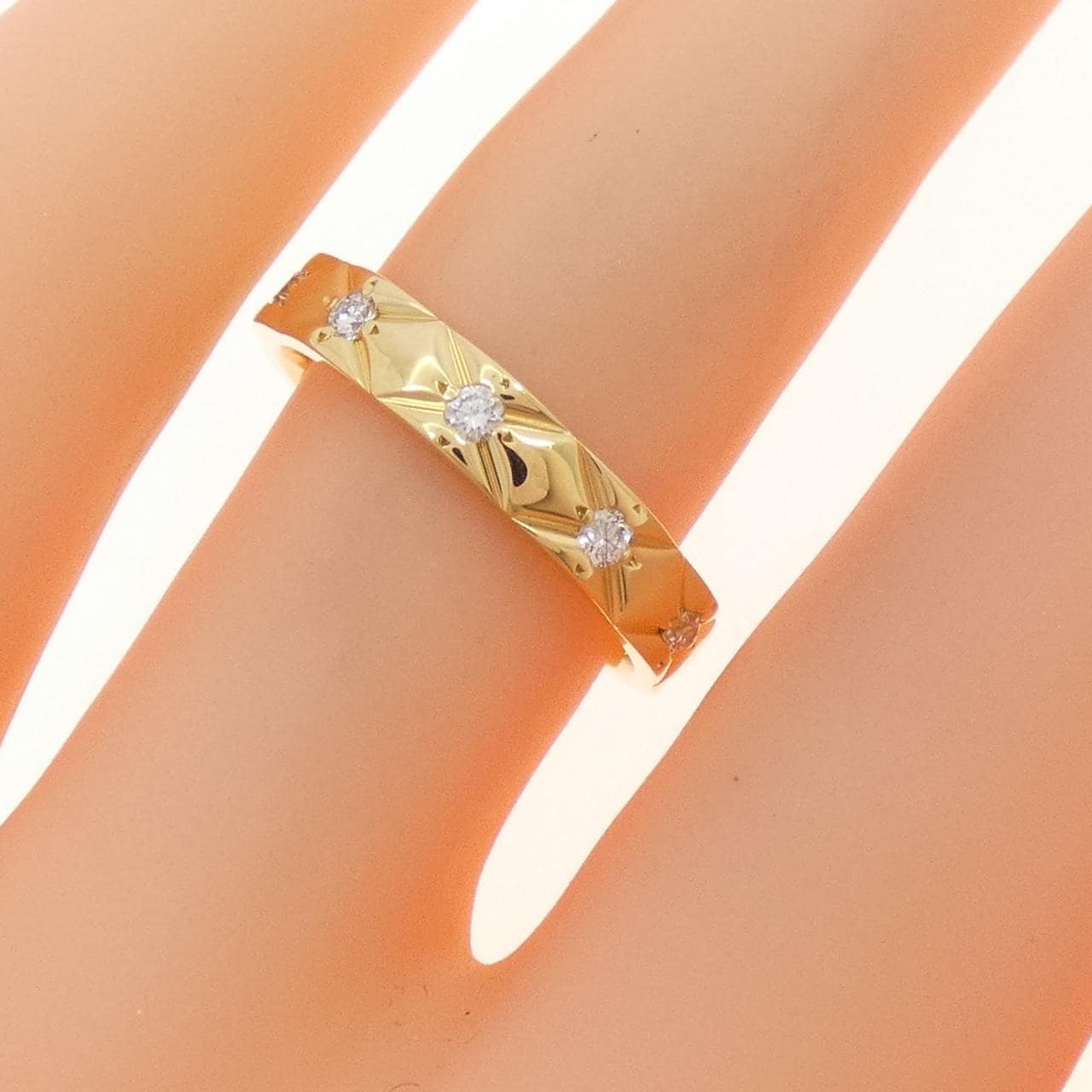 CHANEL Matelasse Large Ring