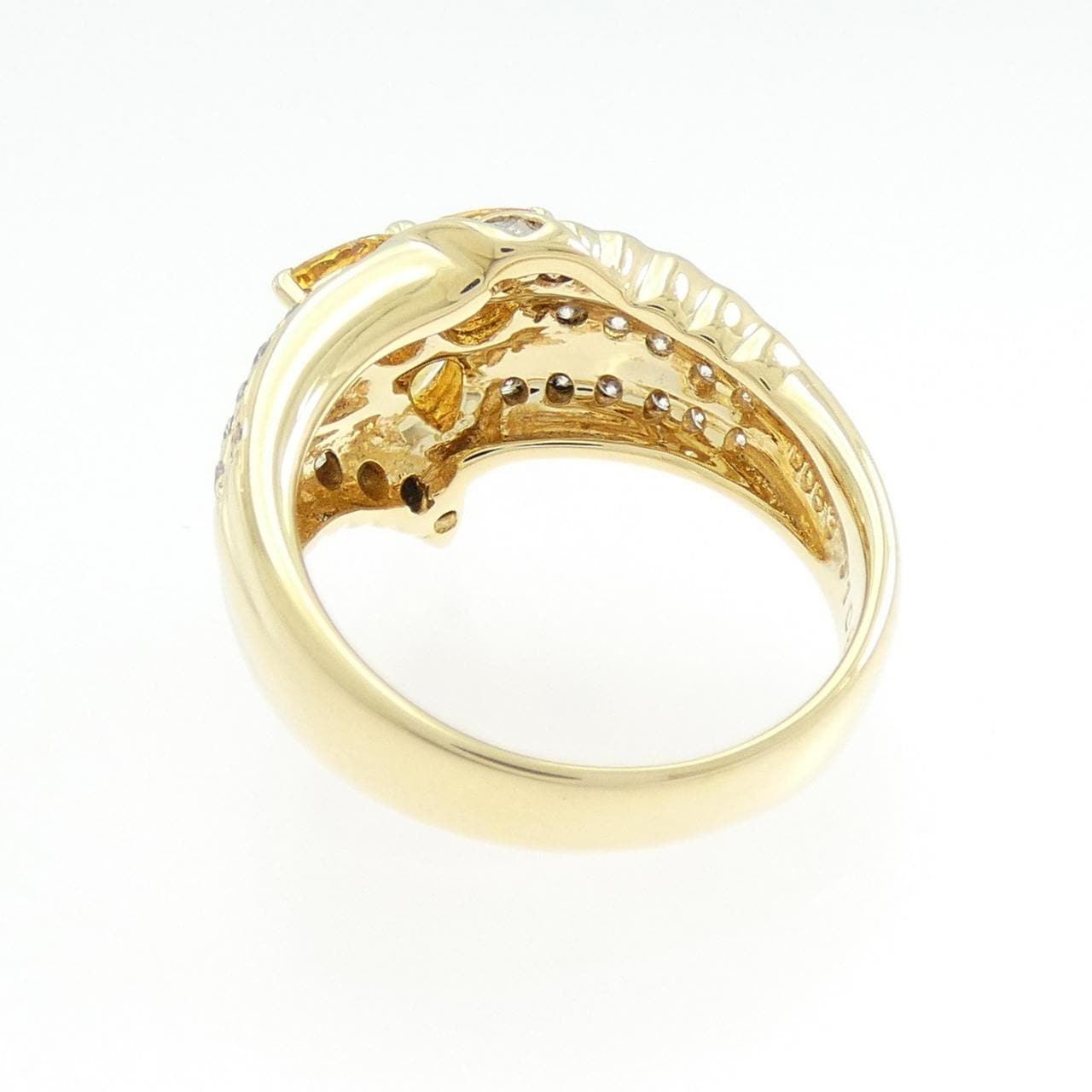 K18YG サファイヤ リング 1.05CT