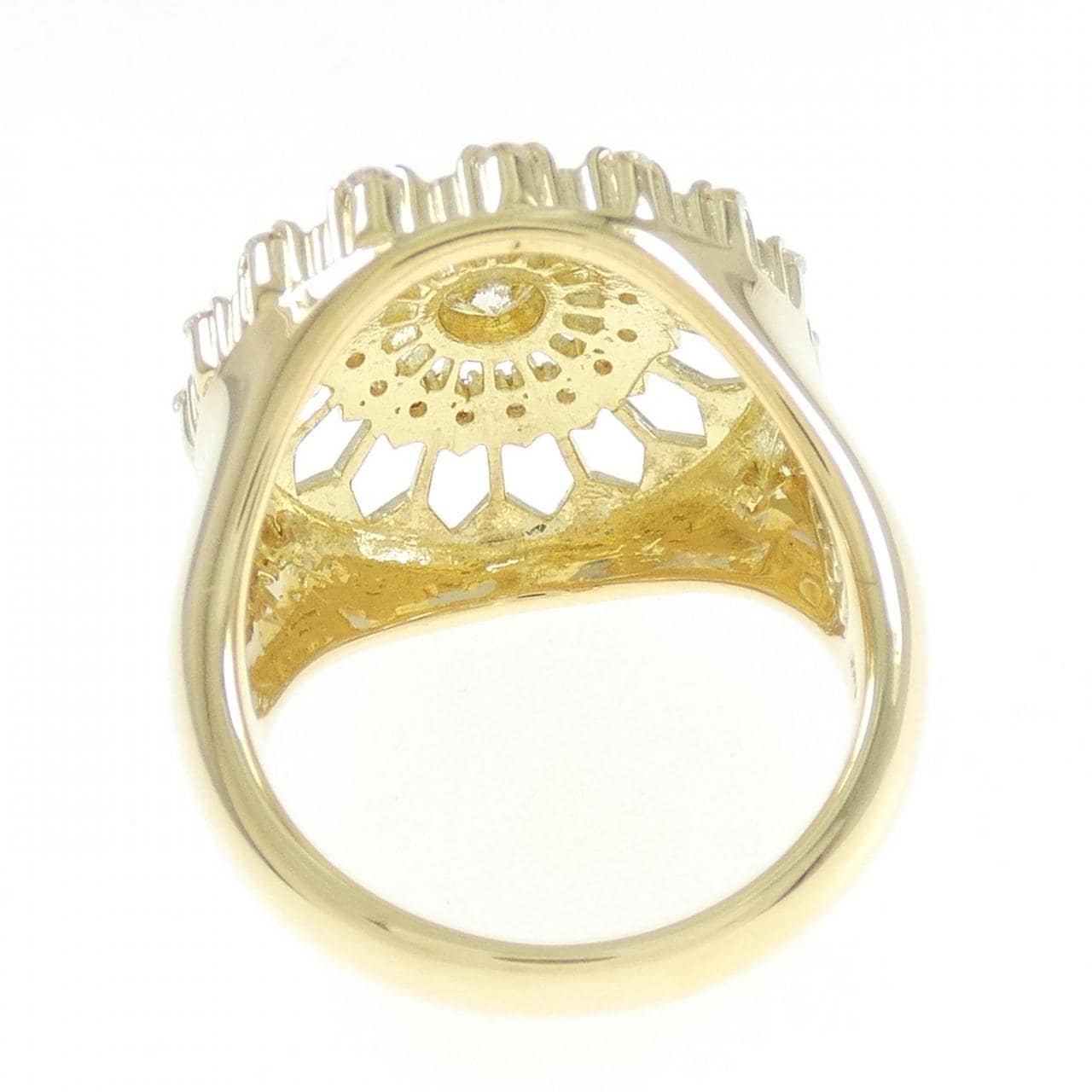 K18YG ダイヤモンド リング 0.29CT