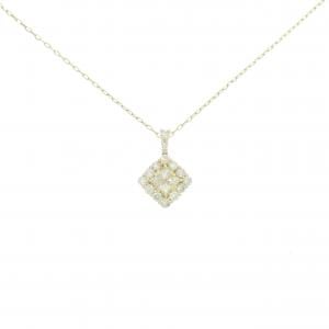 【新品】K18YG ダイヤモンド ネックレス 0.33CT