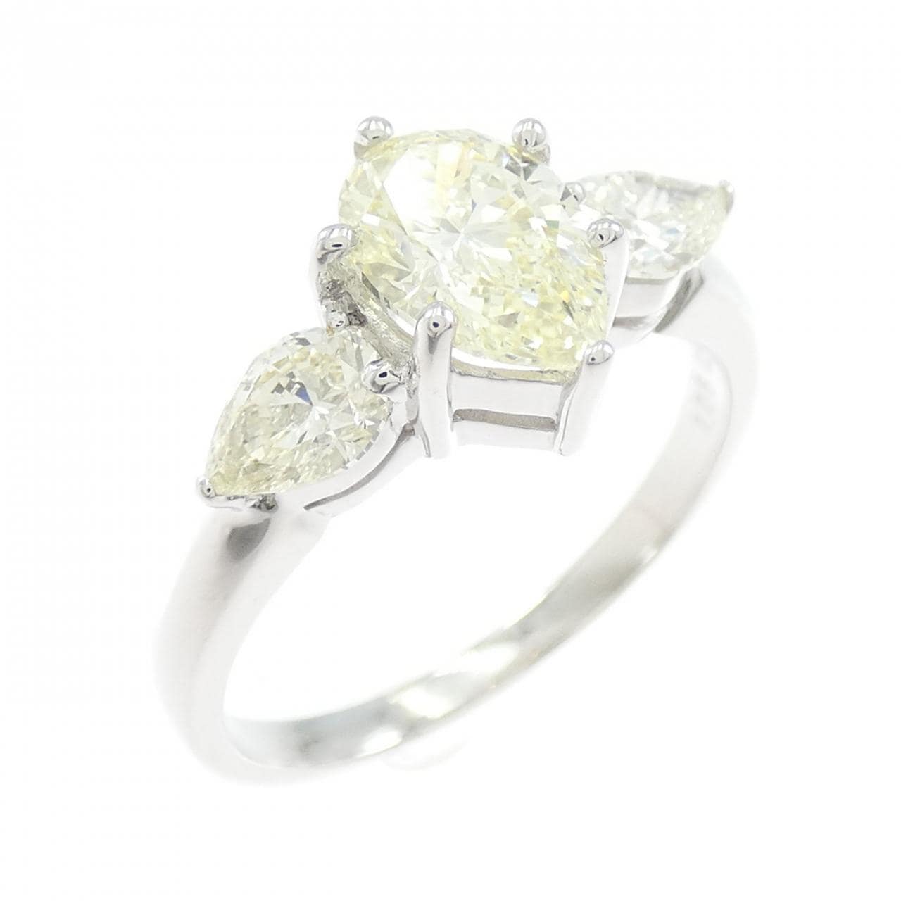 18KWG ダイヤモンド リング 1.06CT