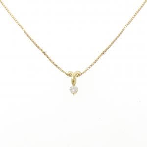 K18YG ダイヤモンド ネックレス 0.23CT