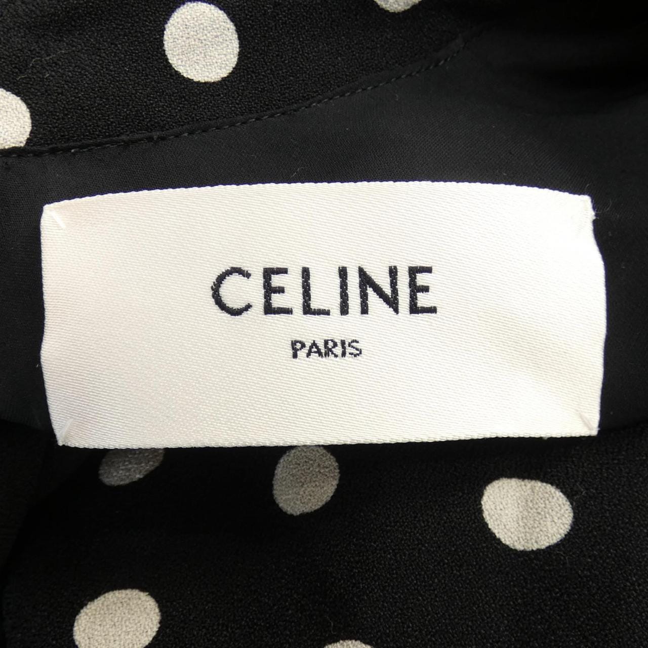 セリーヌ CELINE MINI ROBE SABLE VISCOSE RR003808D ワンピース