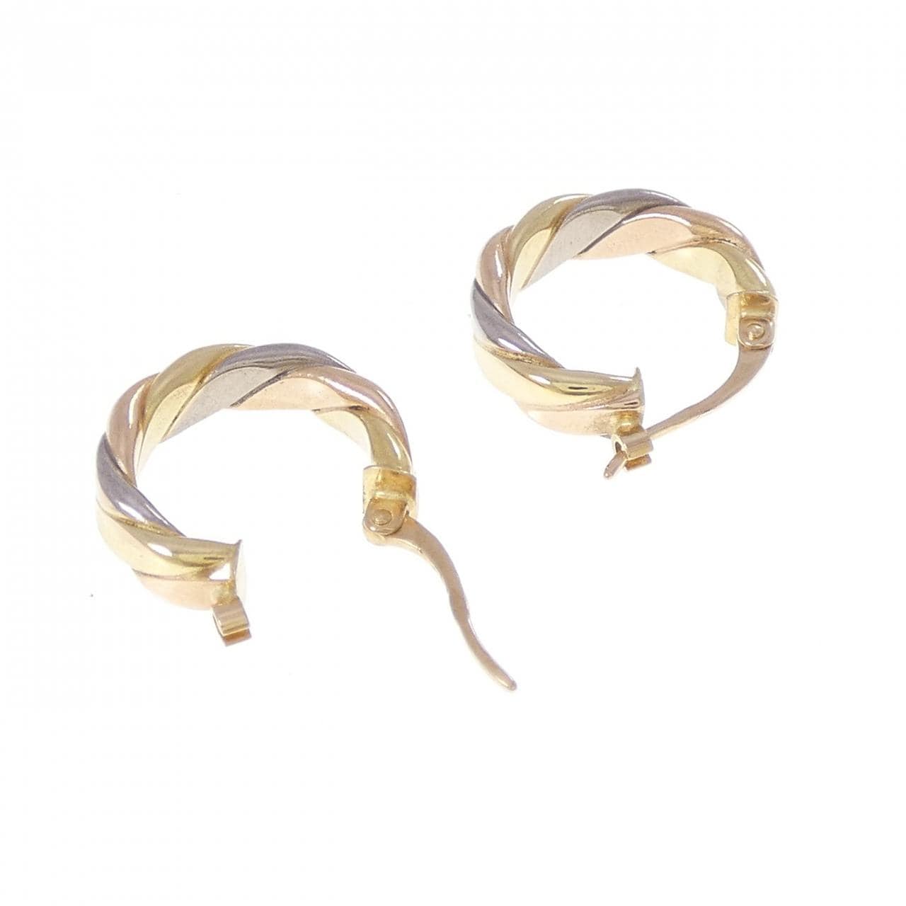 750スリーカラー ピアス