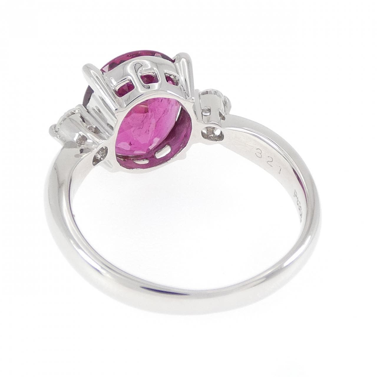 PT900 ルベライトトルマリン リング 3.21CT