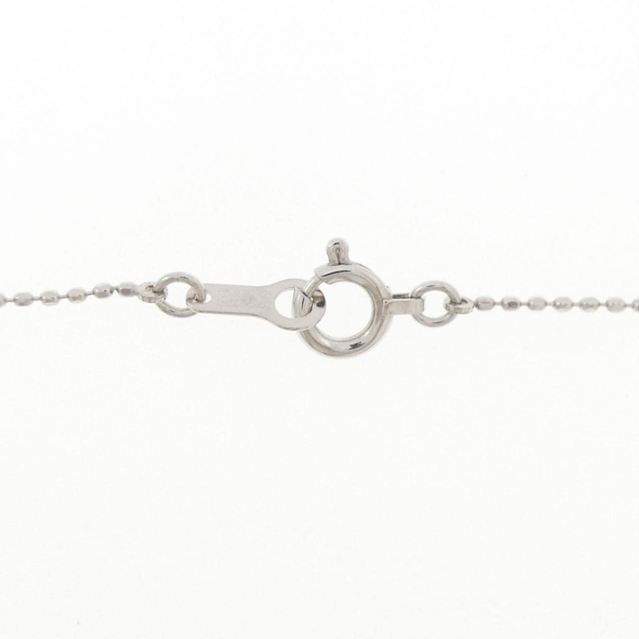 K10WG ハート ダイヤモンド ネックレス 0.15CT