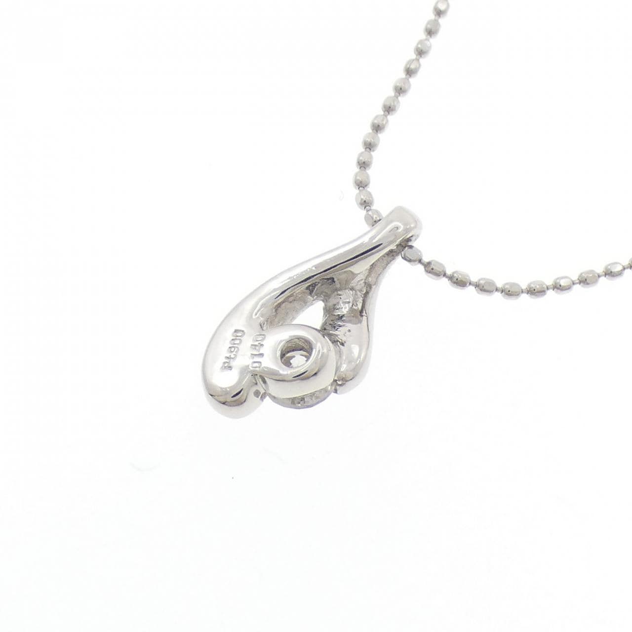 PT900/PT850 ダイヤモンド ネックレス 0.140CT