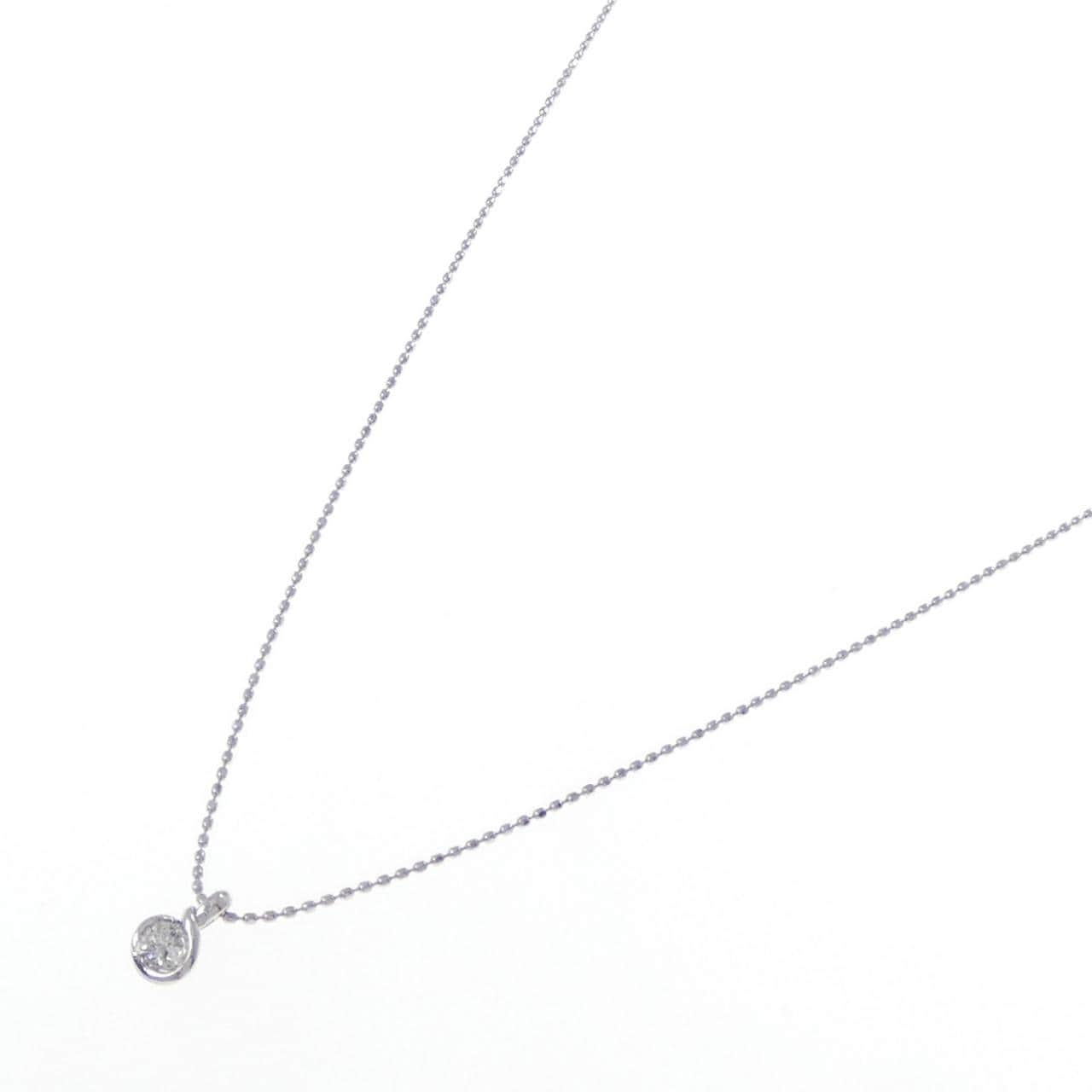 PT900/PT850 ダイヤモンド ネックレス 0.1CT