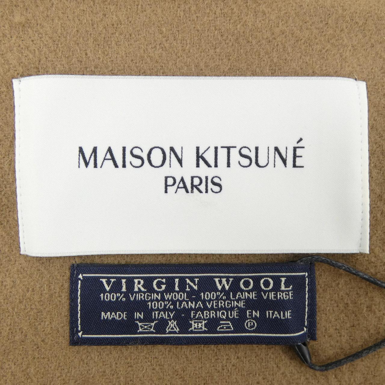 メゾンキツネ MAISON KITSUNE FU06208BT3004 MUFFLER