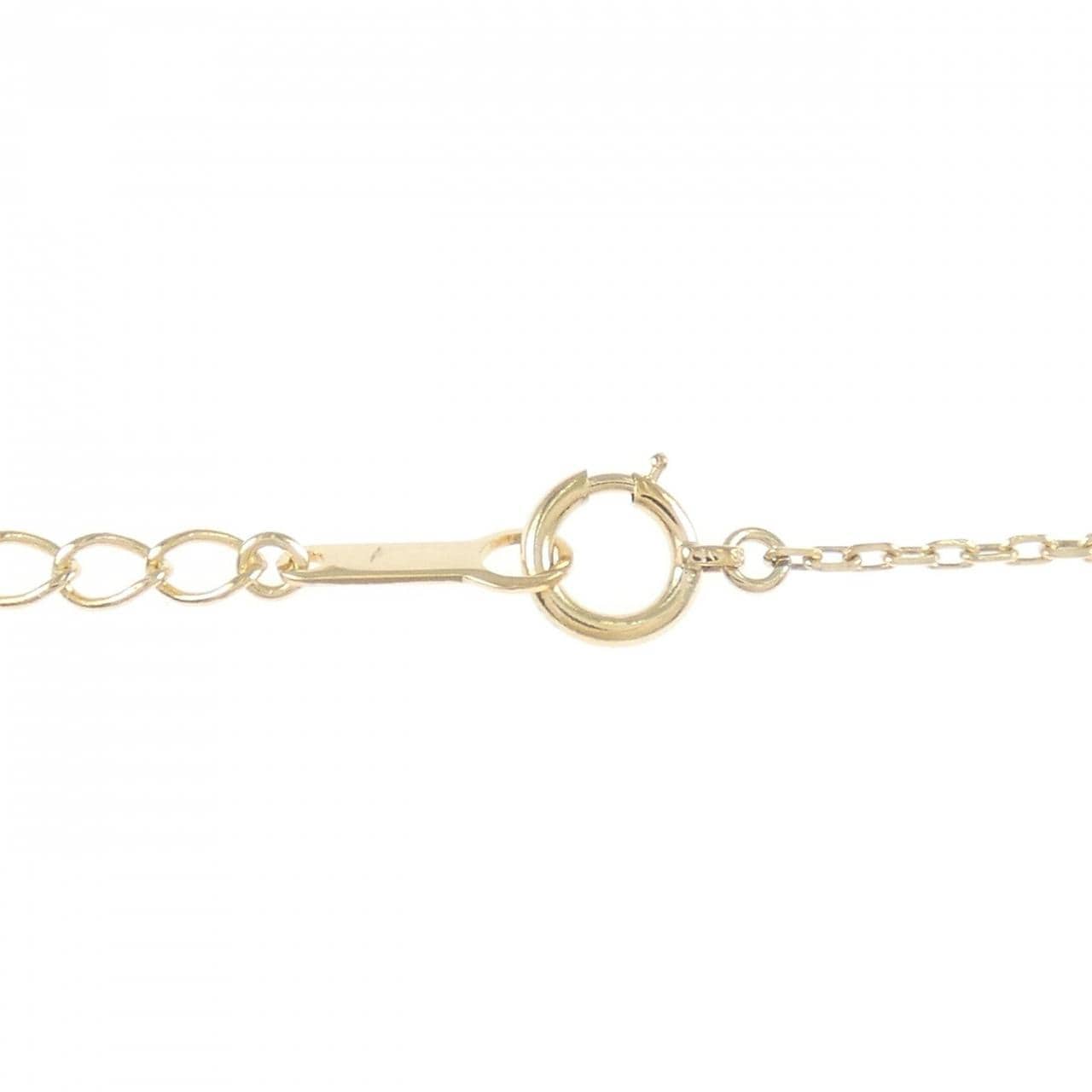 K18YG ムーンストーン ネックレス 5.34CT