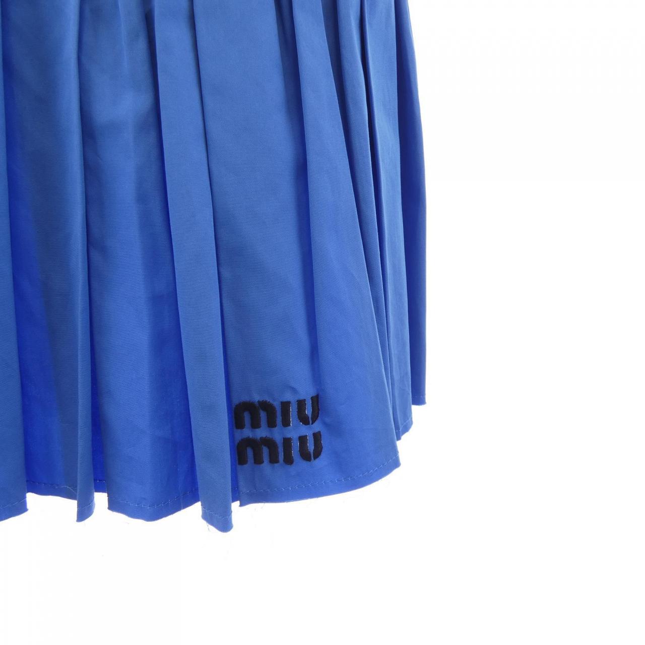 ミュウミュウ MIU MIU POPLIN AND JERSEY MG2466 SOOO 17HP スカート