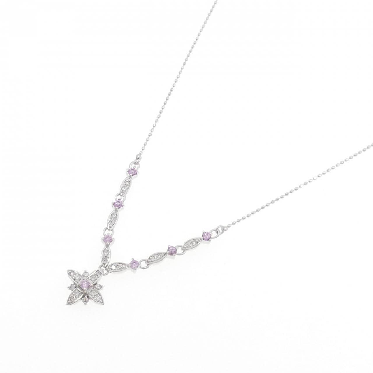 サマンサティアラ サファイヤ ネックレス