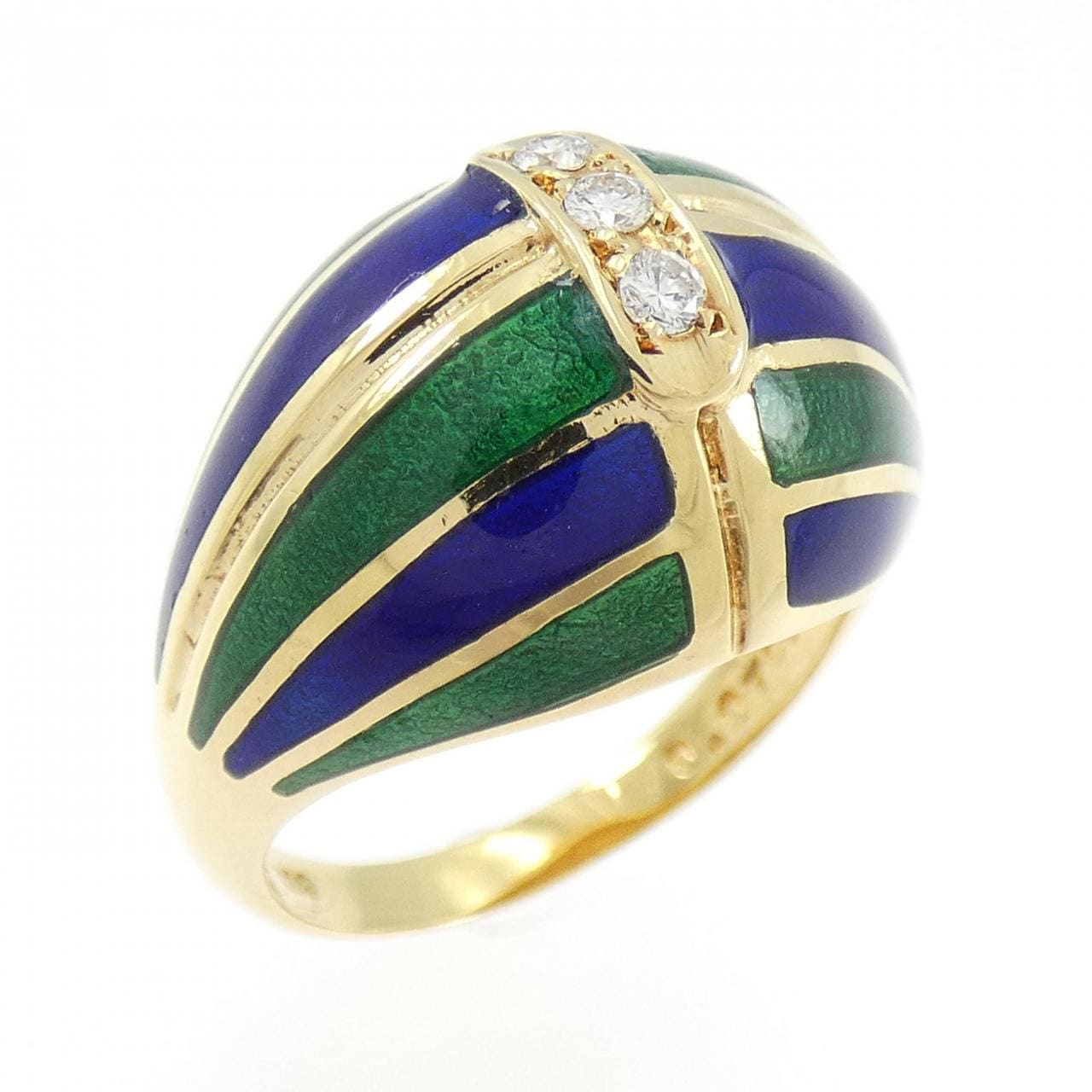 ミキモト エナメル リング