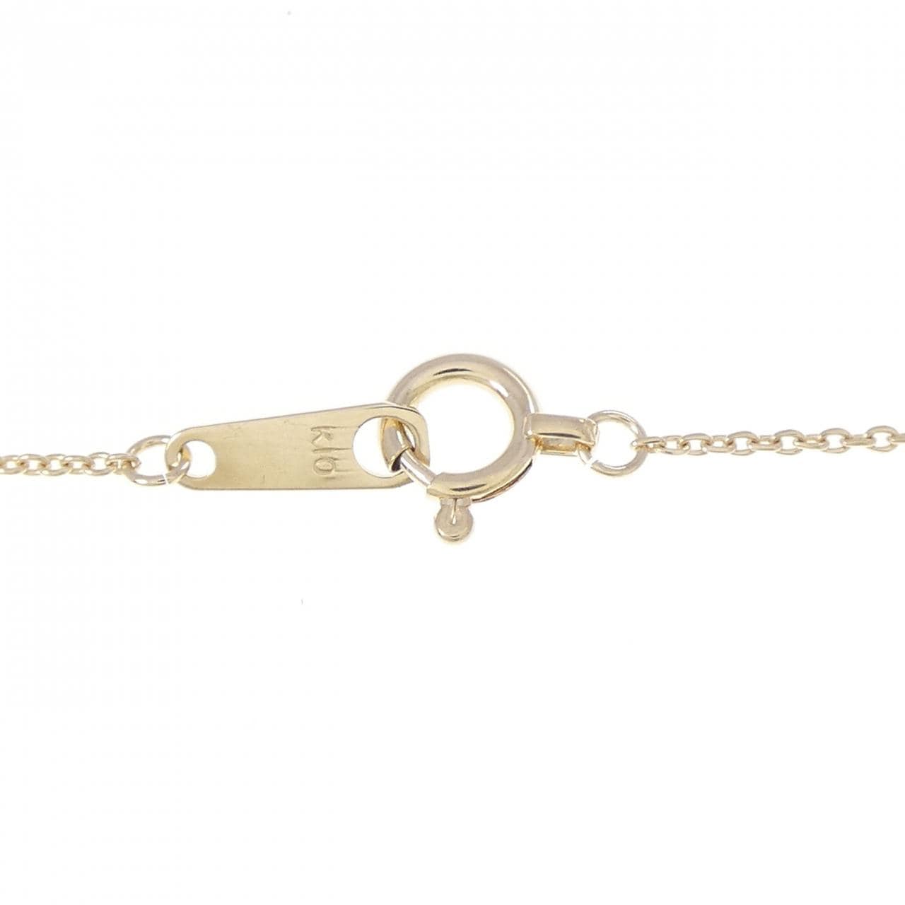 K10YG クロス ネックレス