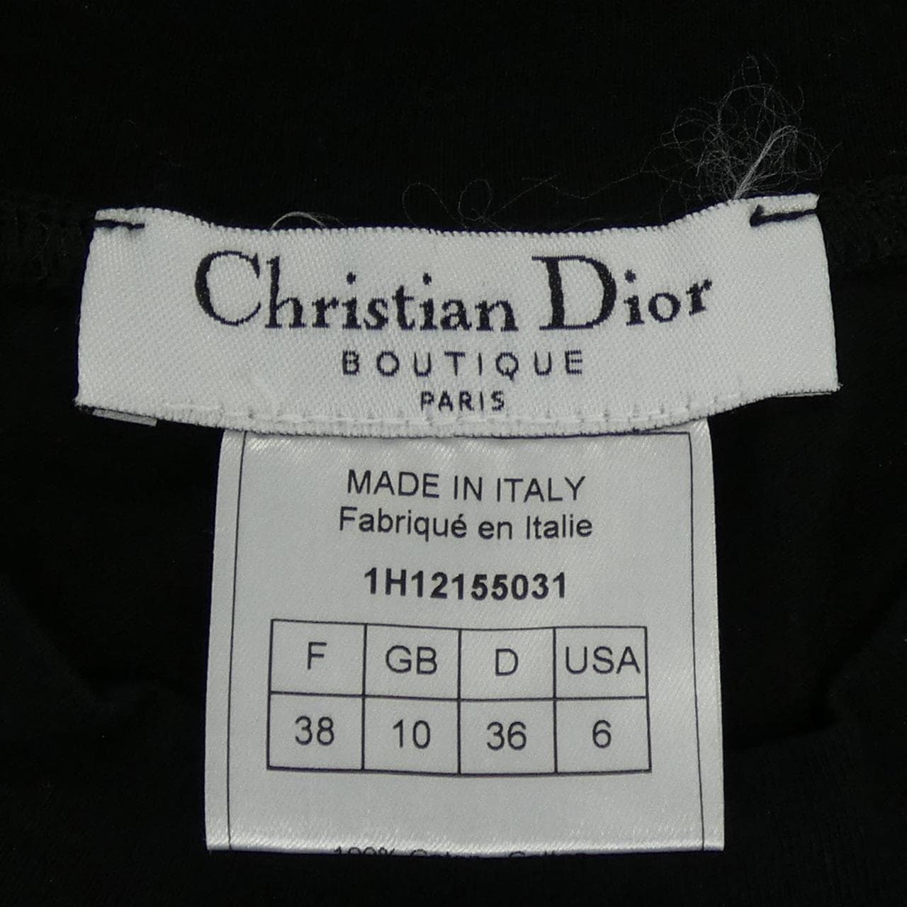 【ヴィンテージ】クリスチャンディオール CHRISTIAN DIOR J'ADORE DIOR 1H12155031 Tシャツ