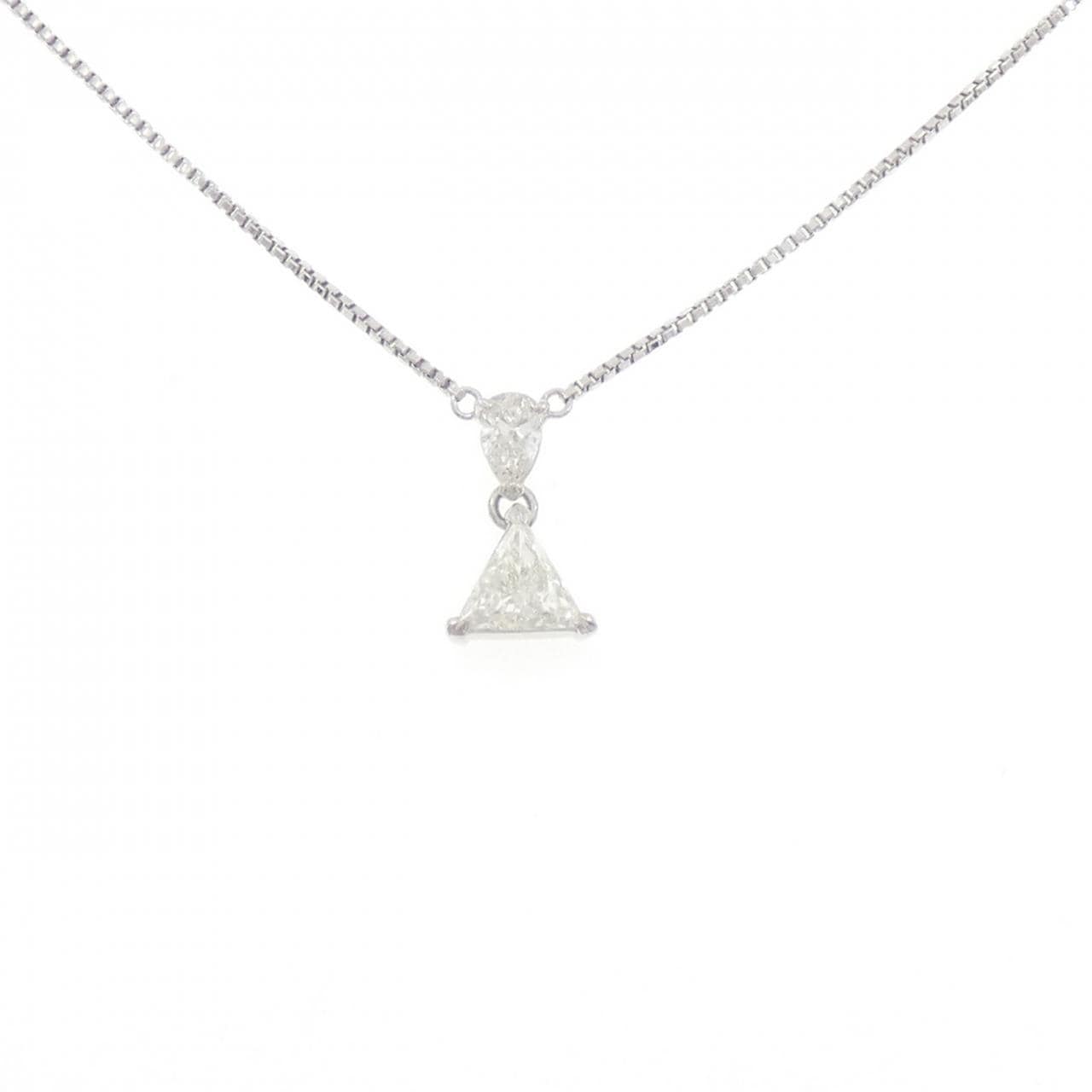 PT850 ダイヤモンド ネックレス 0.326CT
