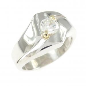 PT900/K18YG ダイヤモンド リング 0.44CT
