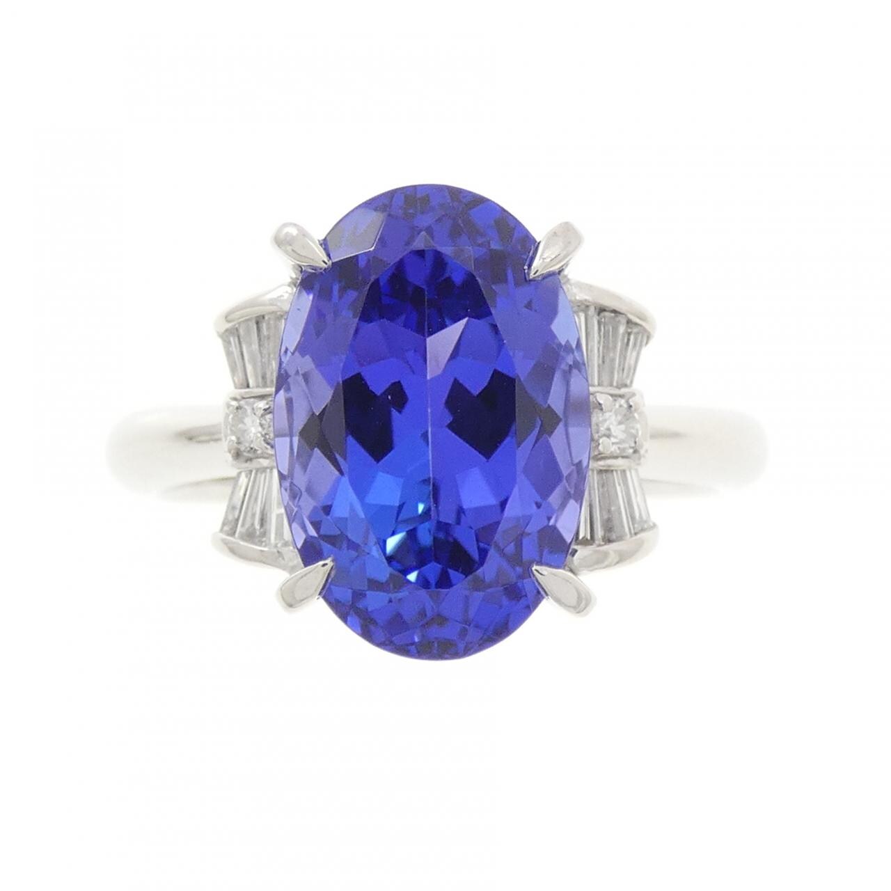 PT900 タンザナイト リング 4.27CT