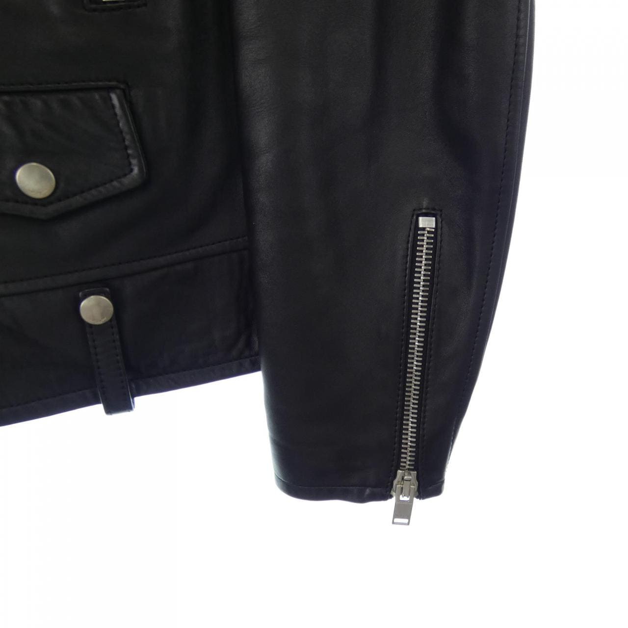 SAINT LAURENT SAINT LAURENT 皮革騎士夾克