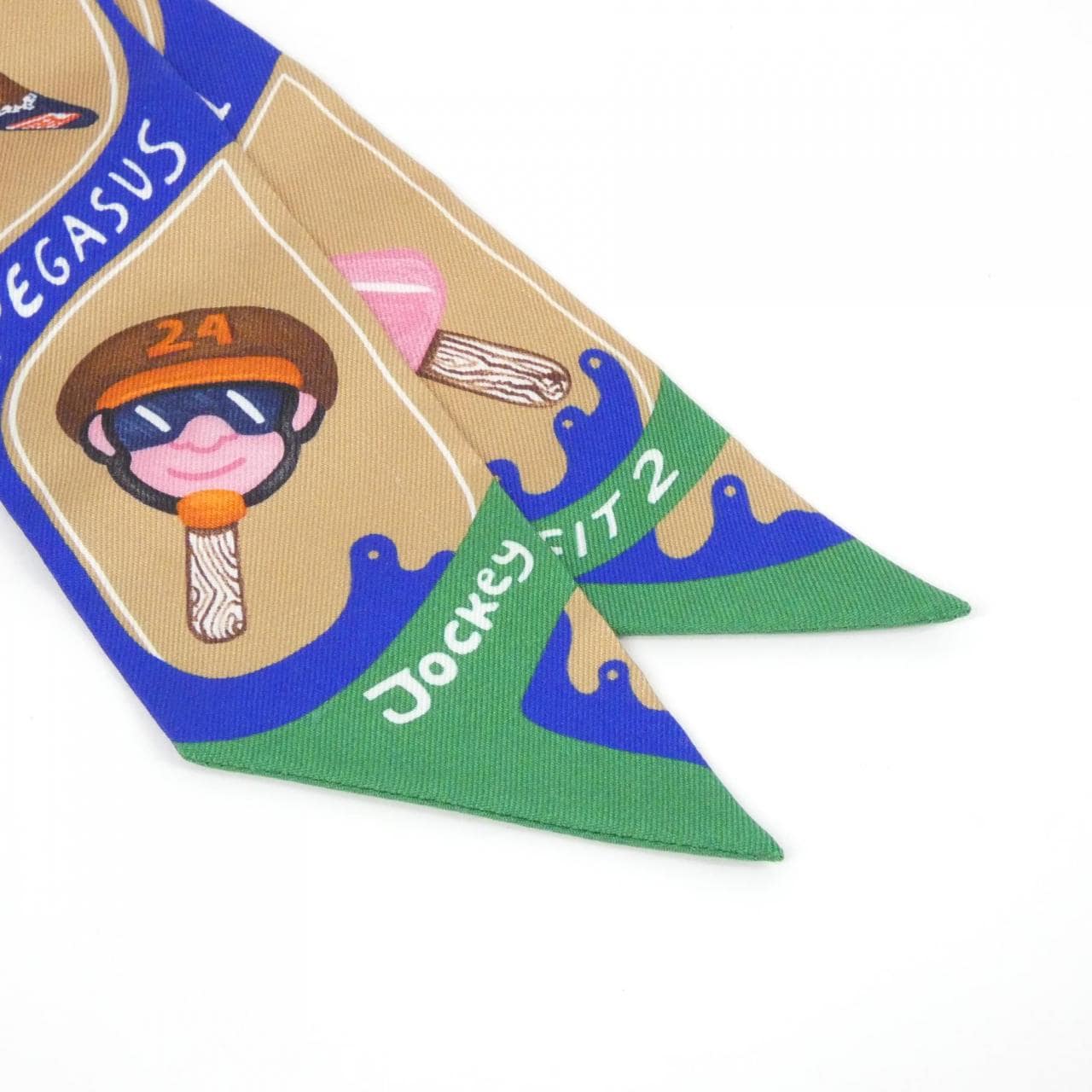 エルメス FUNNY ICE CREAM ツイリー 064109S スカーフ