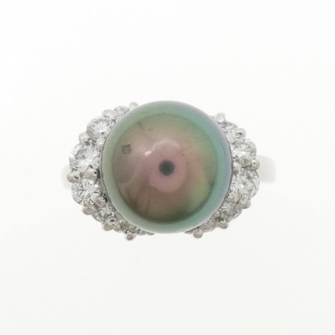 PT900 黒蝶パール リング 11.0mm