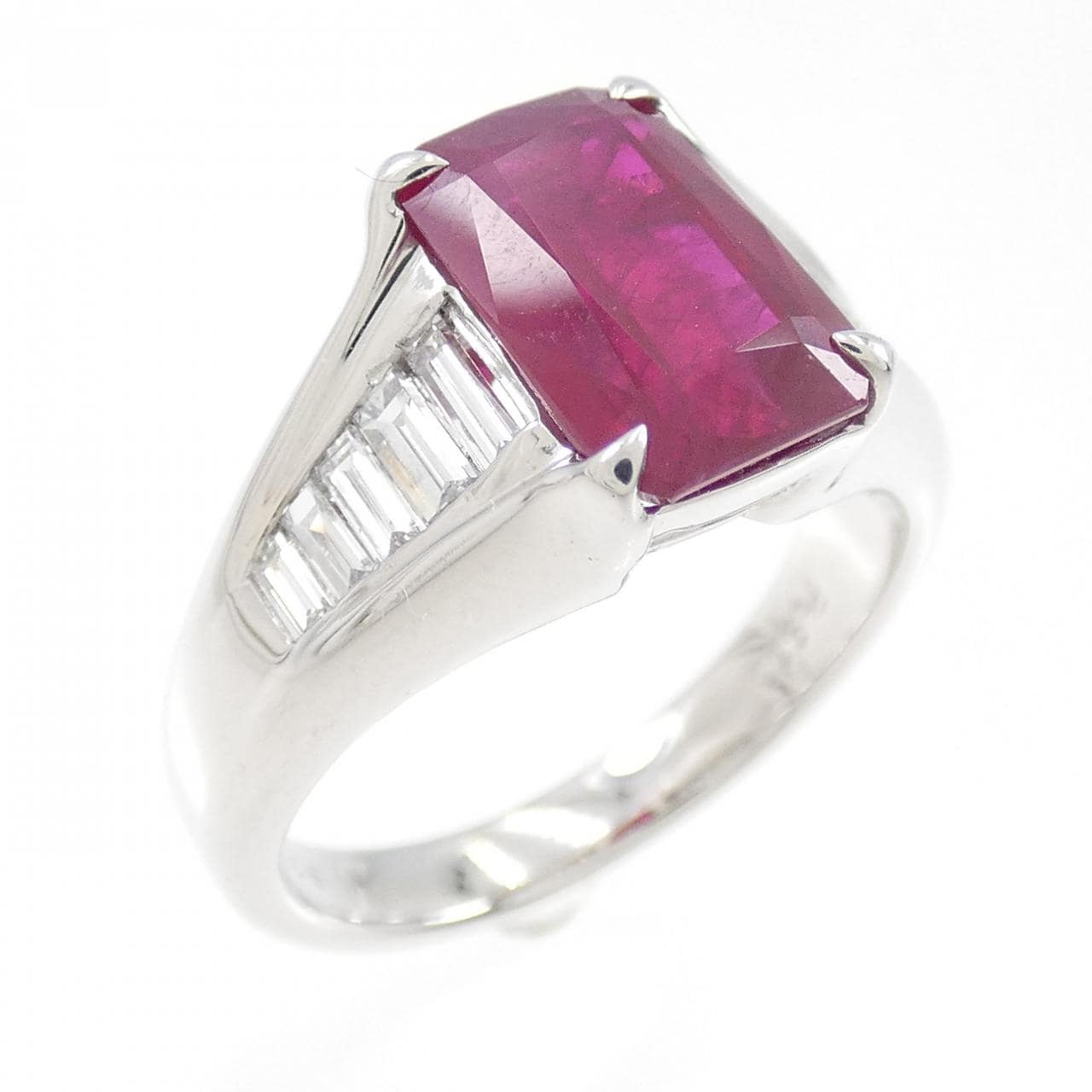 PT ルビー リング 3.12CT