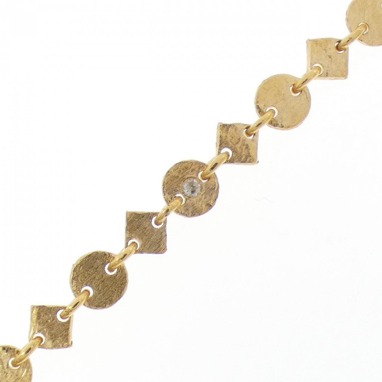 K18YG ダイヤモンド ネックレス