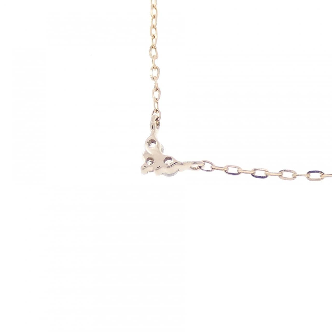 エテ ハート ダイヤモンド ネックレス 0.01CT