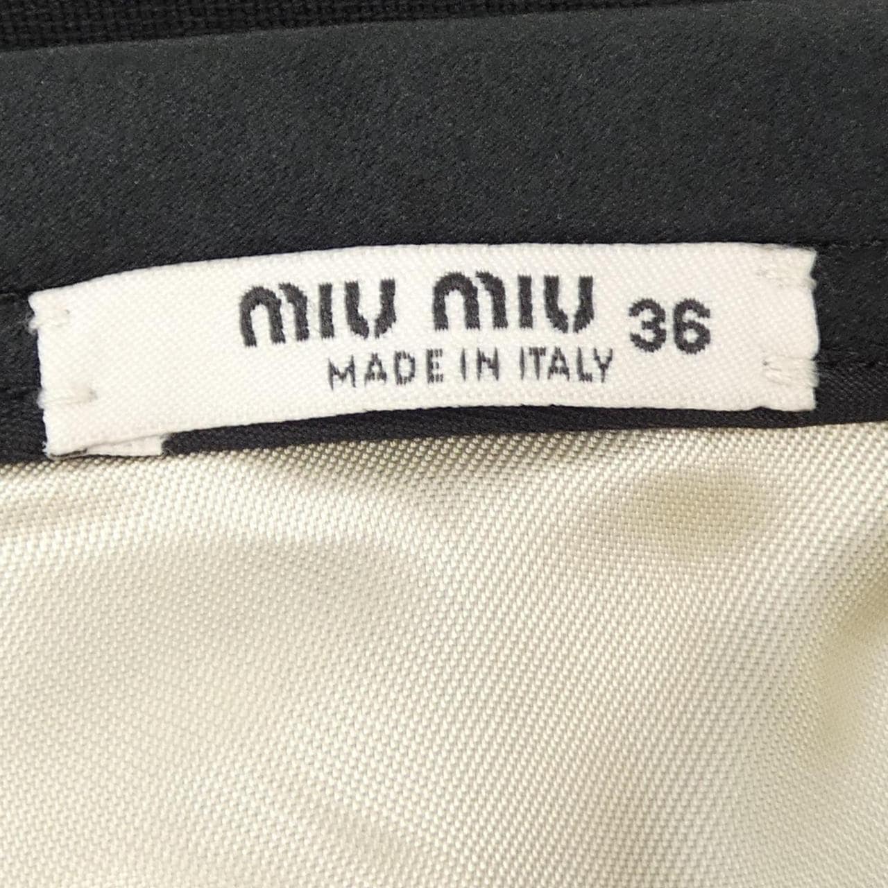 ミュウミュウ MIU MIU MG1276 1R1 スカート