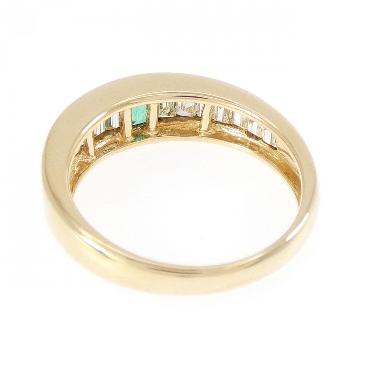 K18YG エメラルド リング 0.25CT