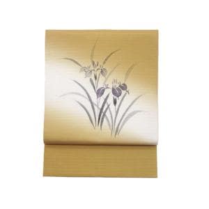 夏名古屋帯　絽塩瀬染帯
