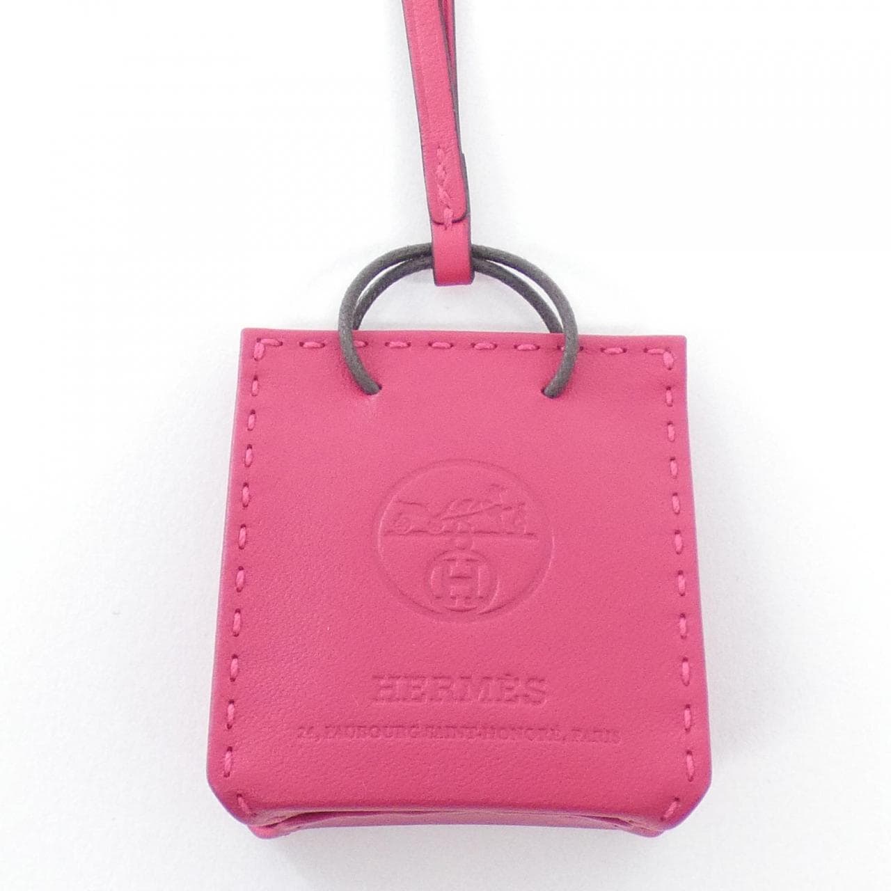 HERMES Sac Orange Bag Charm 079065CA