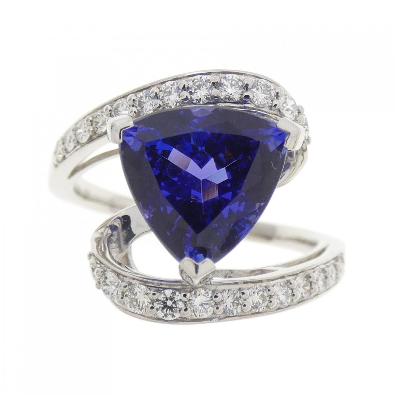 GSTB Tanzanite Ring 3.987CT