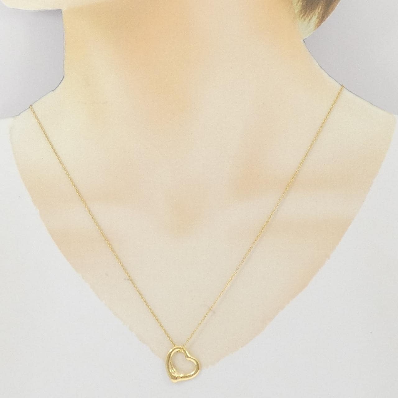 ティファニー オープンハート ネックレス