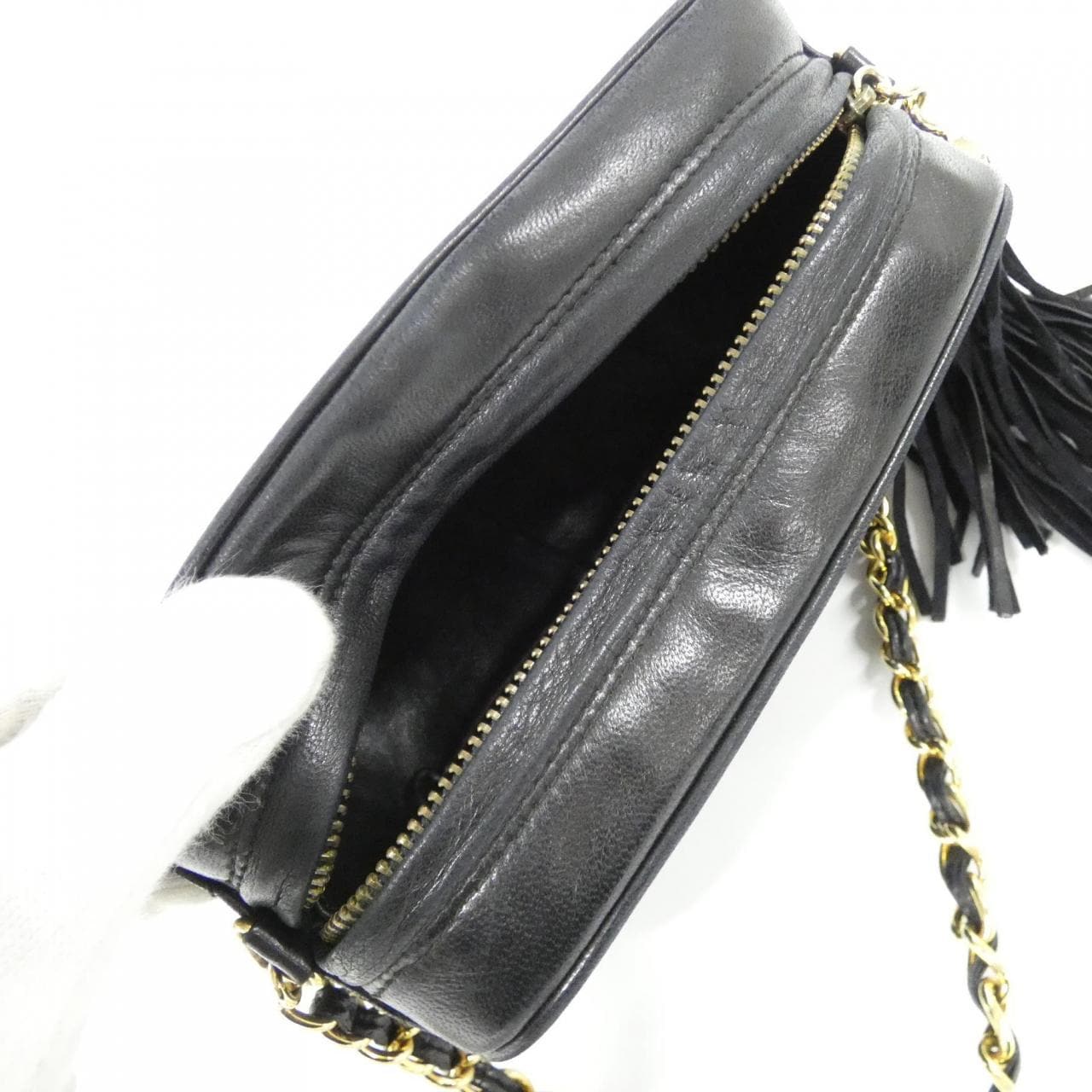 【ヴィンテージ】シャネル ダイヤモンドCC ライン ショルダーバッグ