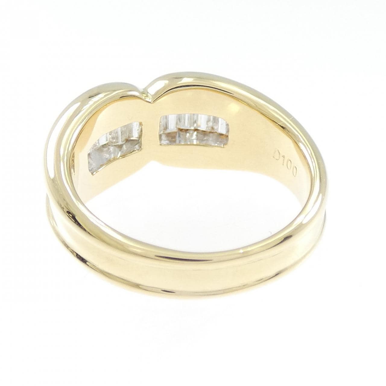 K18YG ダイヤモンド リング 1.00CT