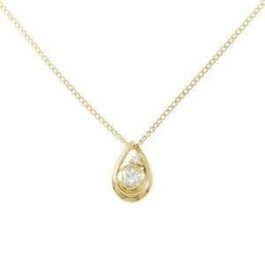 K18YG ダイヤモンド ネックレス 0.11CT