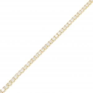 K18YG ダイヤモンド ブレスレット 3.62CT