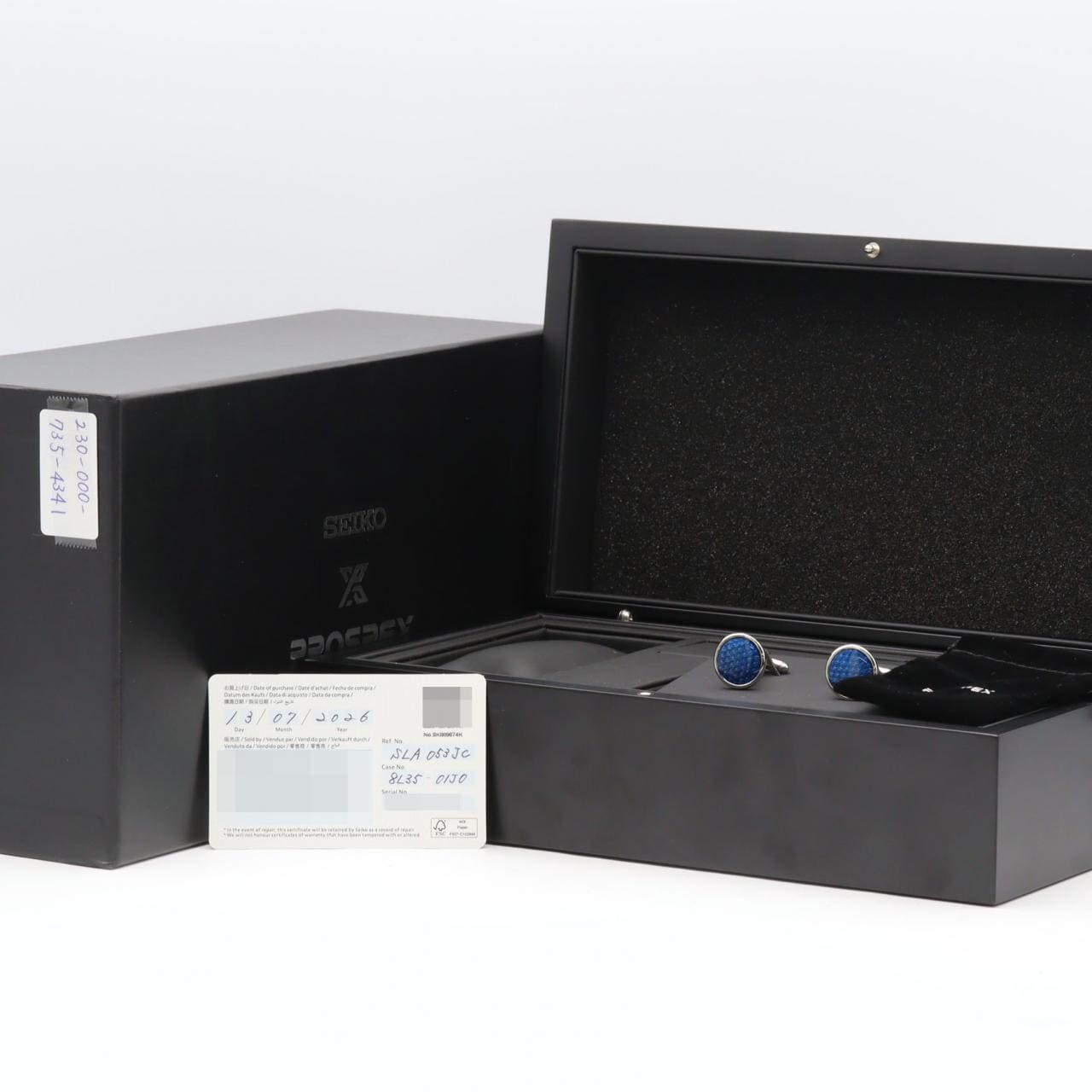 セイコー プロスペックス 青海波 LIMITED 8L35-01J0/SLA053 SS 自動巻
