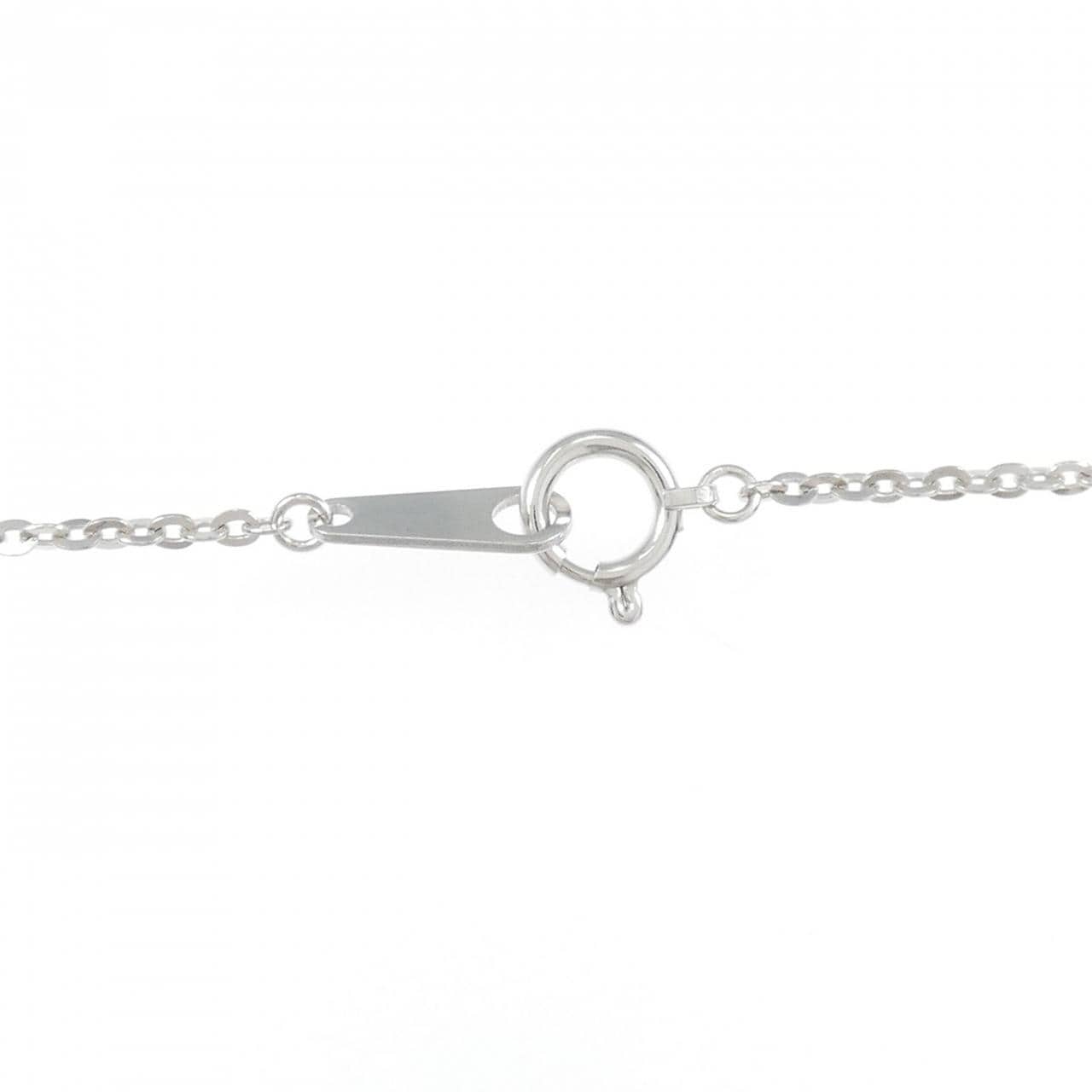 K18WG ダイヤモンド ネックレス 1.00CT