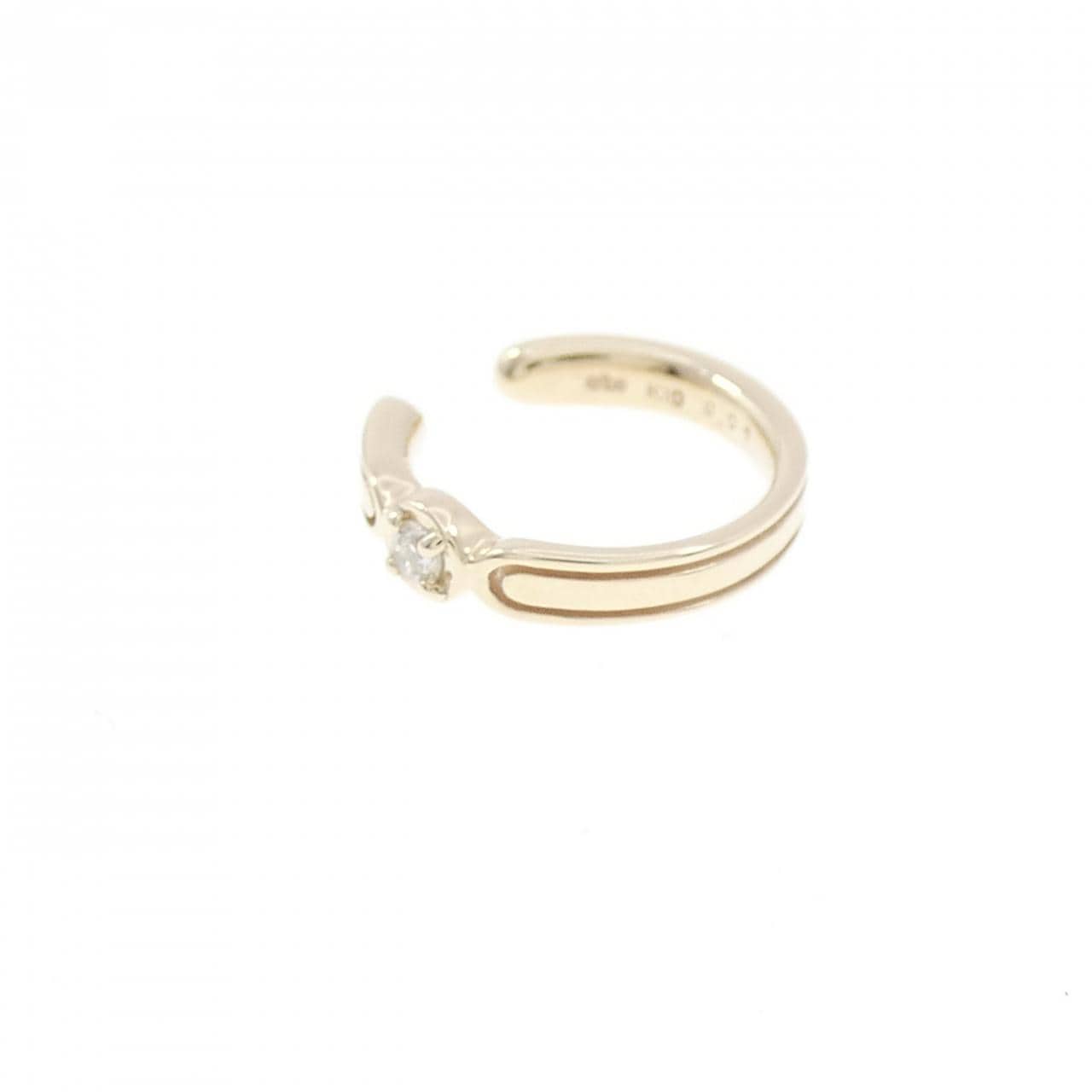 エテ ダイヤモンド イヤーカフ 0.01CT 片耳