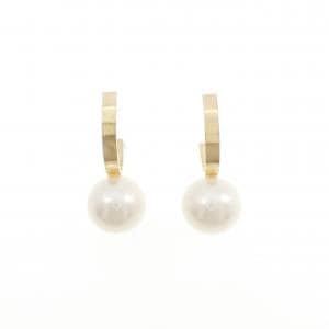 【新品】K10YG 淡水パール ピアス