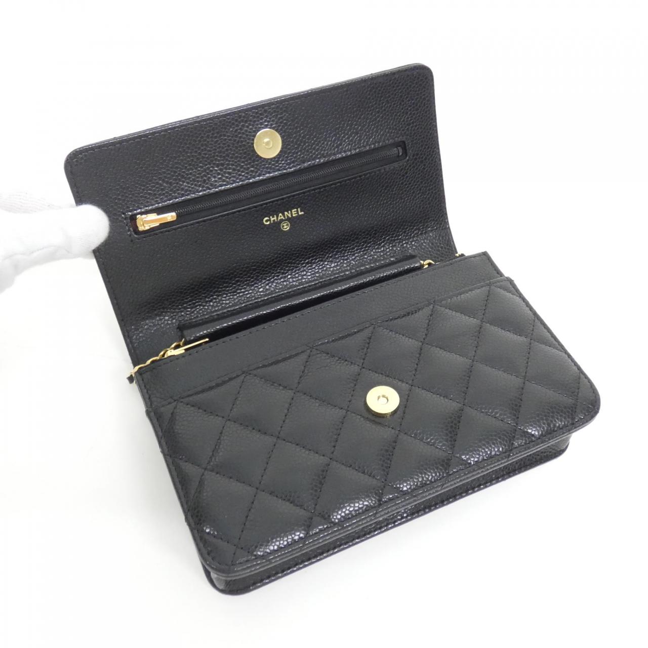 CHANEL Timeless Classic Line AP0250 Chain Wallet