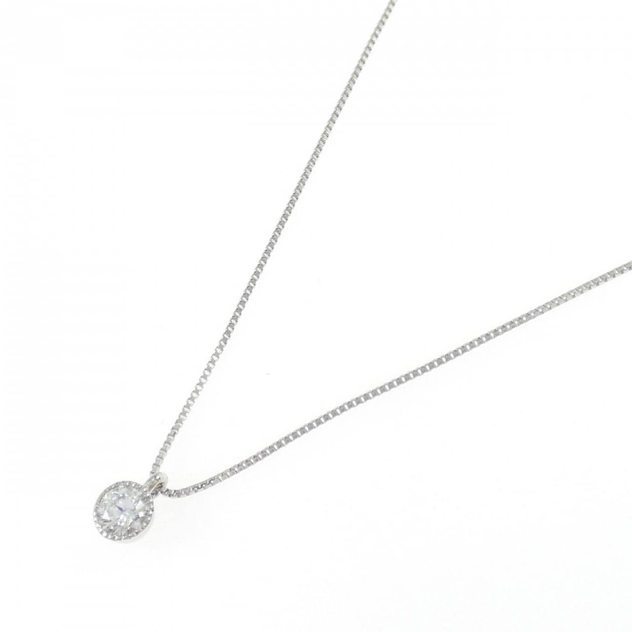 PT900/PT850 ダイヤモンド ネックレス 0.169CT