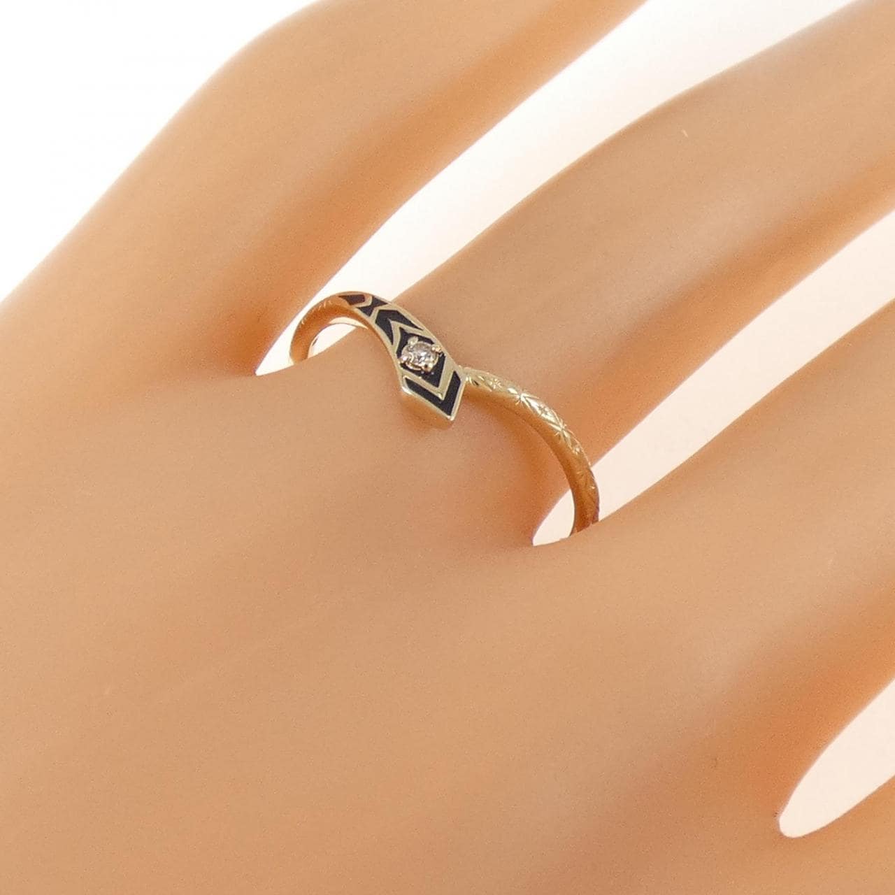 アガット 樹脂 リング