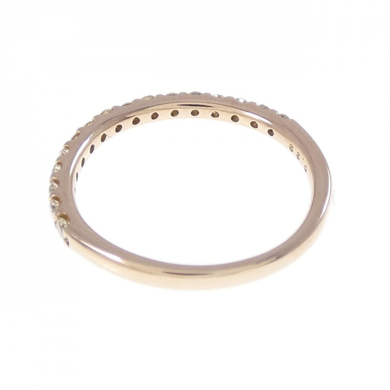 K18PG ダイヤモンド リング 0.22CT
