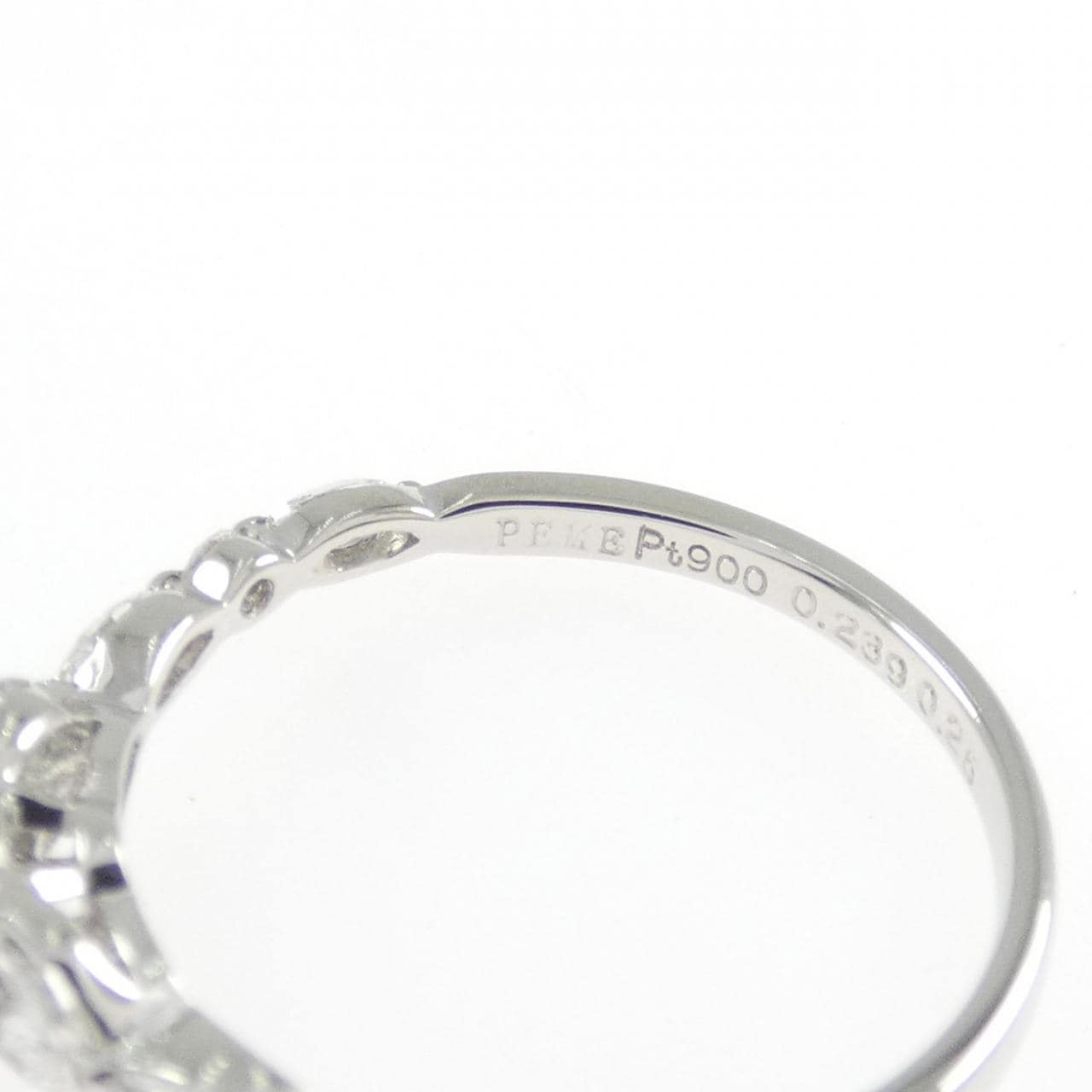 アーカー トランスペアレント リング 0.239CT