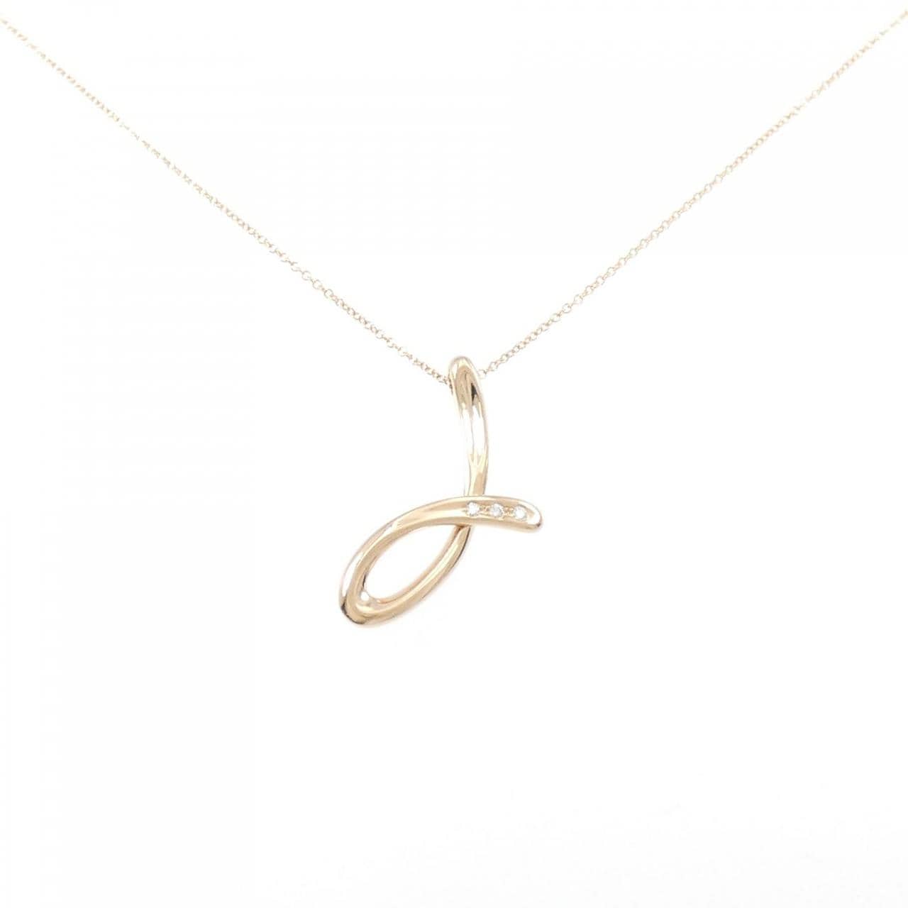 TIFFANY letter necklace