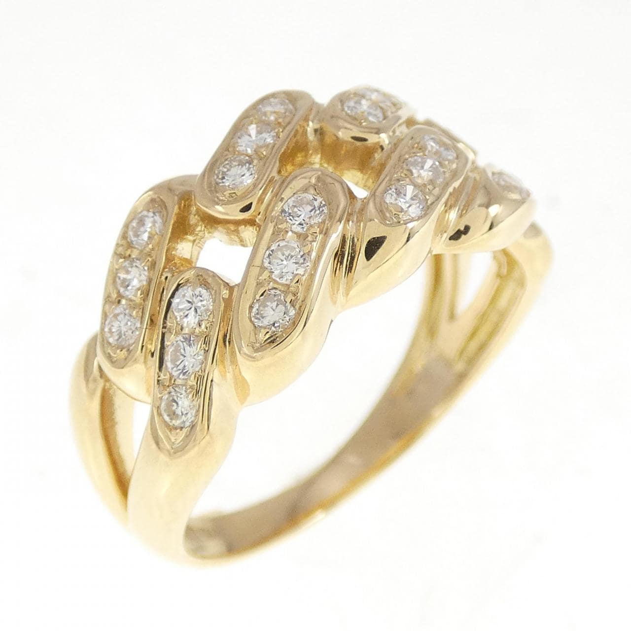K18YG ダイヤモンド リング 0.29CT